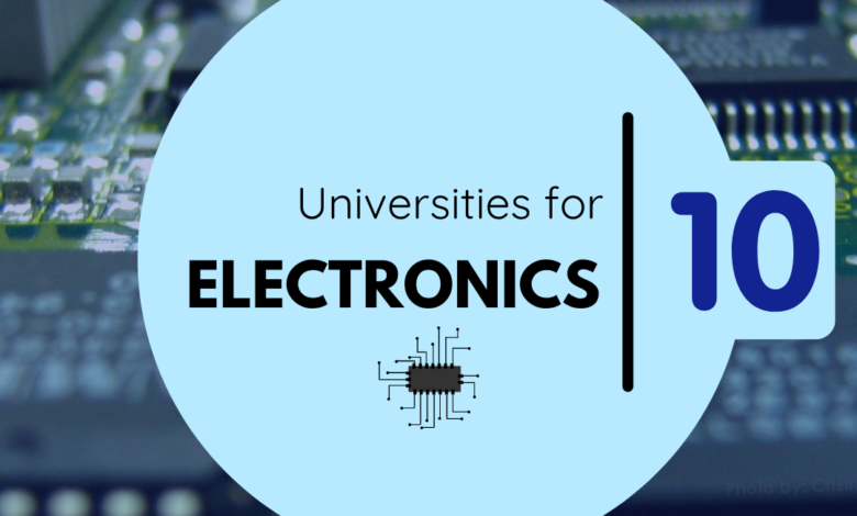 Top 10 Universities for Electronics in Germany