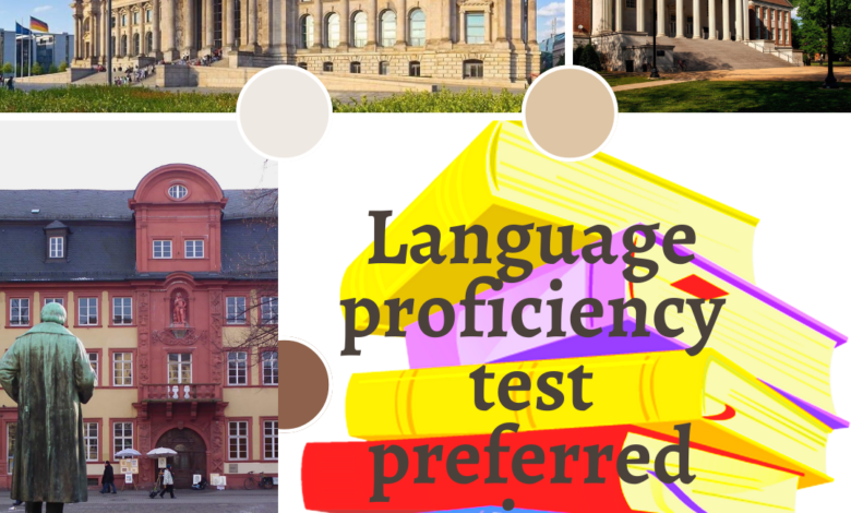 Language proficiency tests preferred in Germany