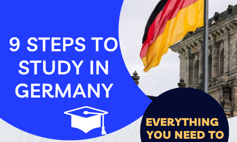 9 steps to study in Germany Everything you need to know