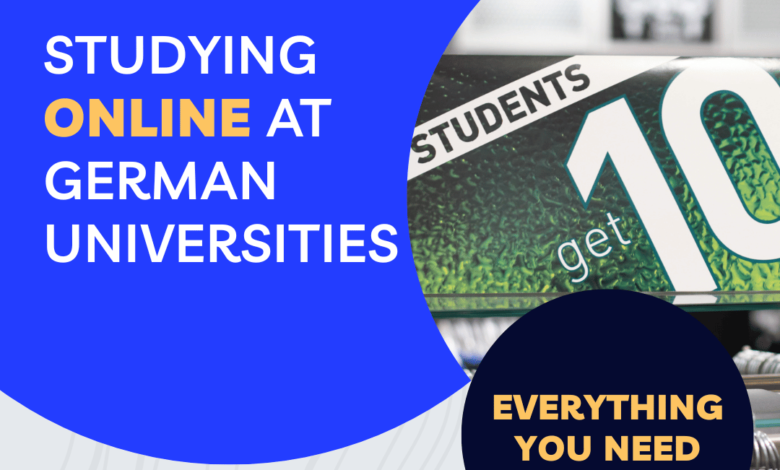 Studying online at German Universities