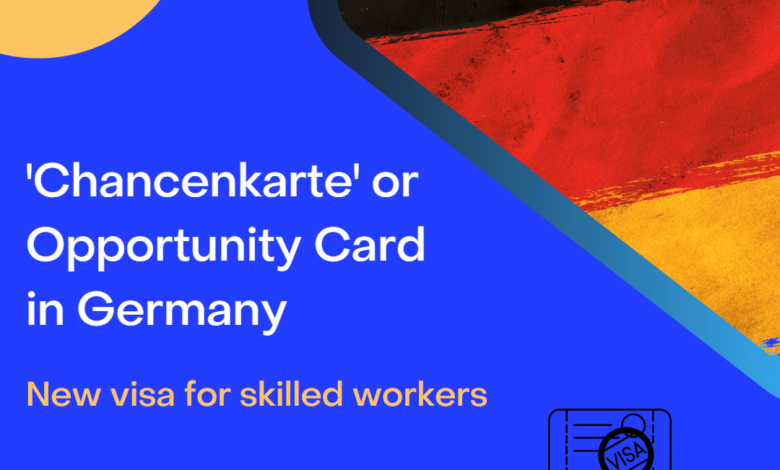 'Chancenkarte' or Opportunity Card in Germany