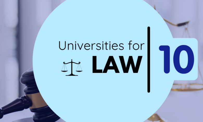 Top 10 Universities for Law in Germany