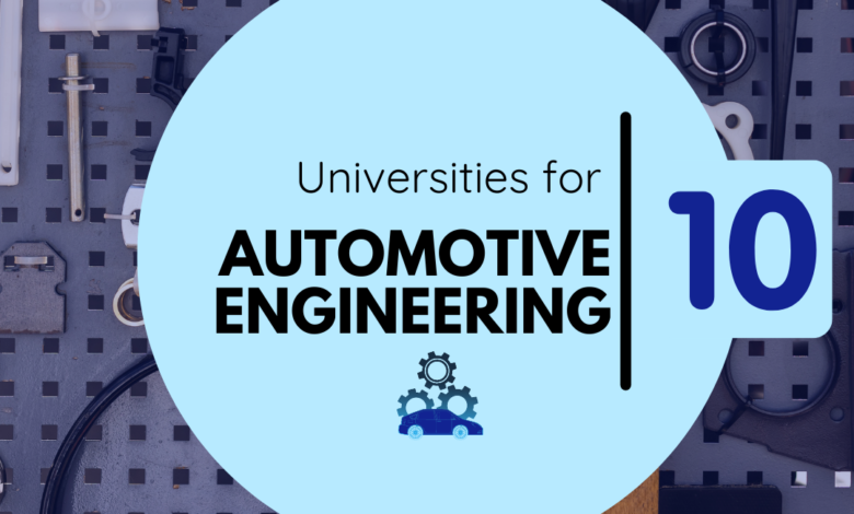 Top 10 Universities for Automotive Engineering in Germany