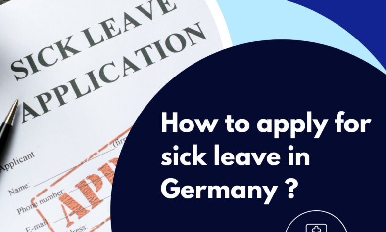 How to apply for sick leave in Germany