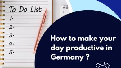 How to make your day productive in Germany