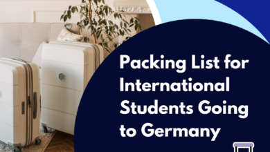 Packing List for International Students Going to Germany