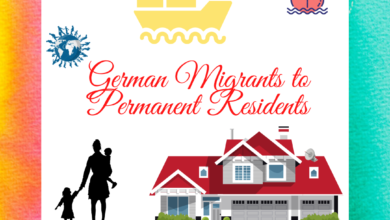 German Migrants to Permanent Residents