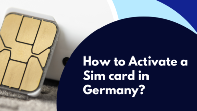 How to Activate a Sim card in Germany