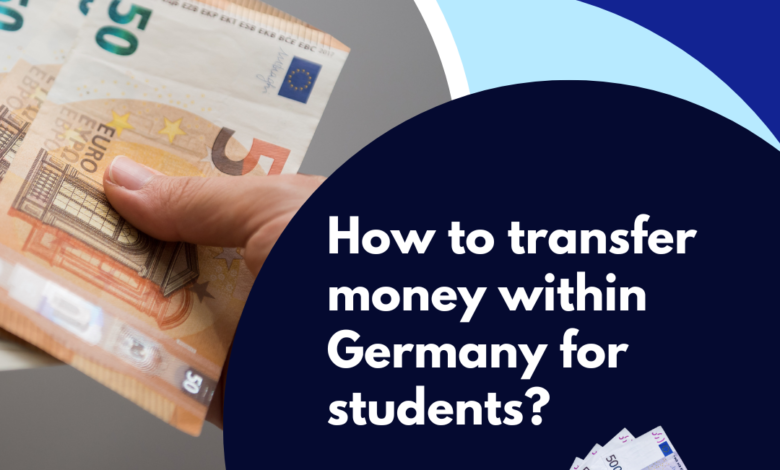 How to transfer money within Germany for students