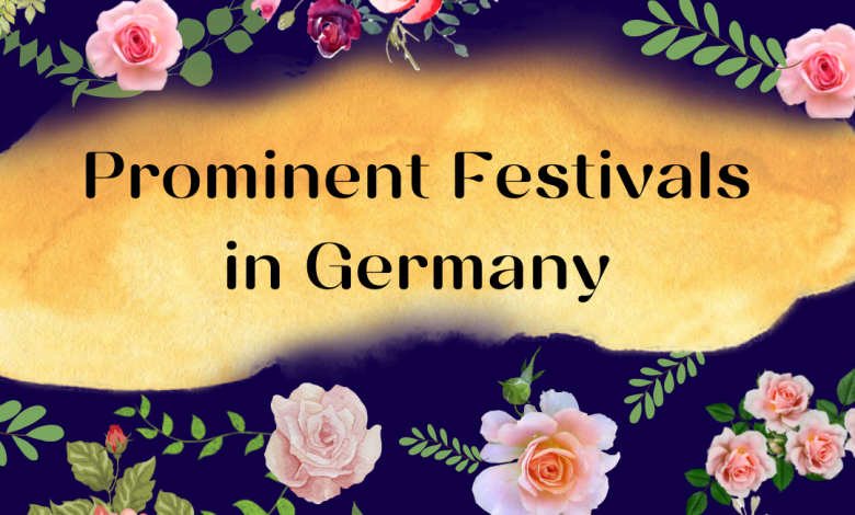 Festivals in Germany