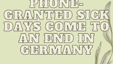 Phone-granted sick days come to an end in Germany