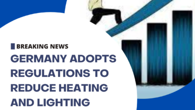 Germany adopts regulations to reduce heating and lighting this winter, as part of attempts to safeguard the nation's gas supplies.