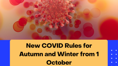 New COVID Rules for Autumn and Winter from 1 October