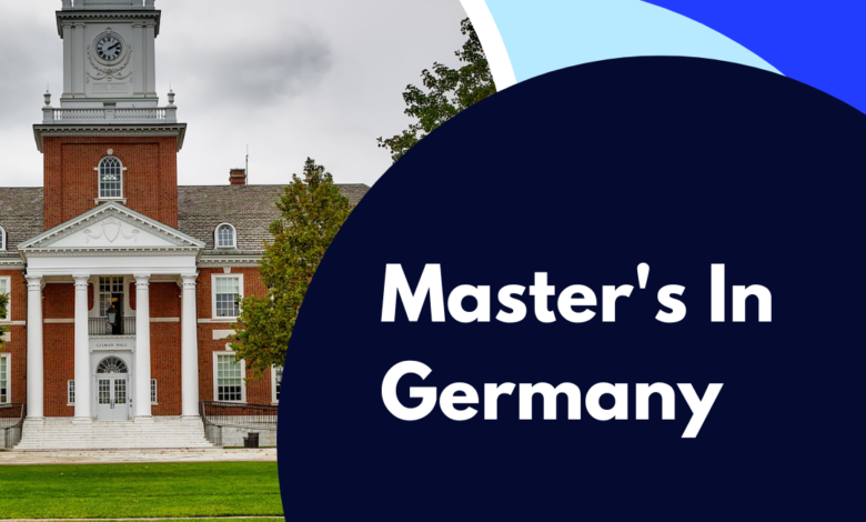 Master's In Germany