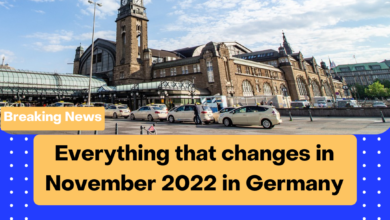 Everything that changes in November 2022 in Germany