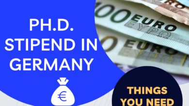 Ph.D. Stipend in Germany Things you need to know