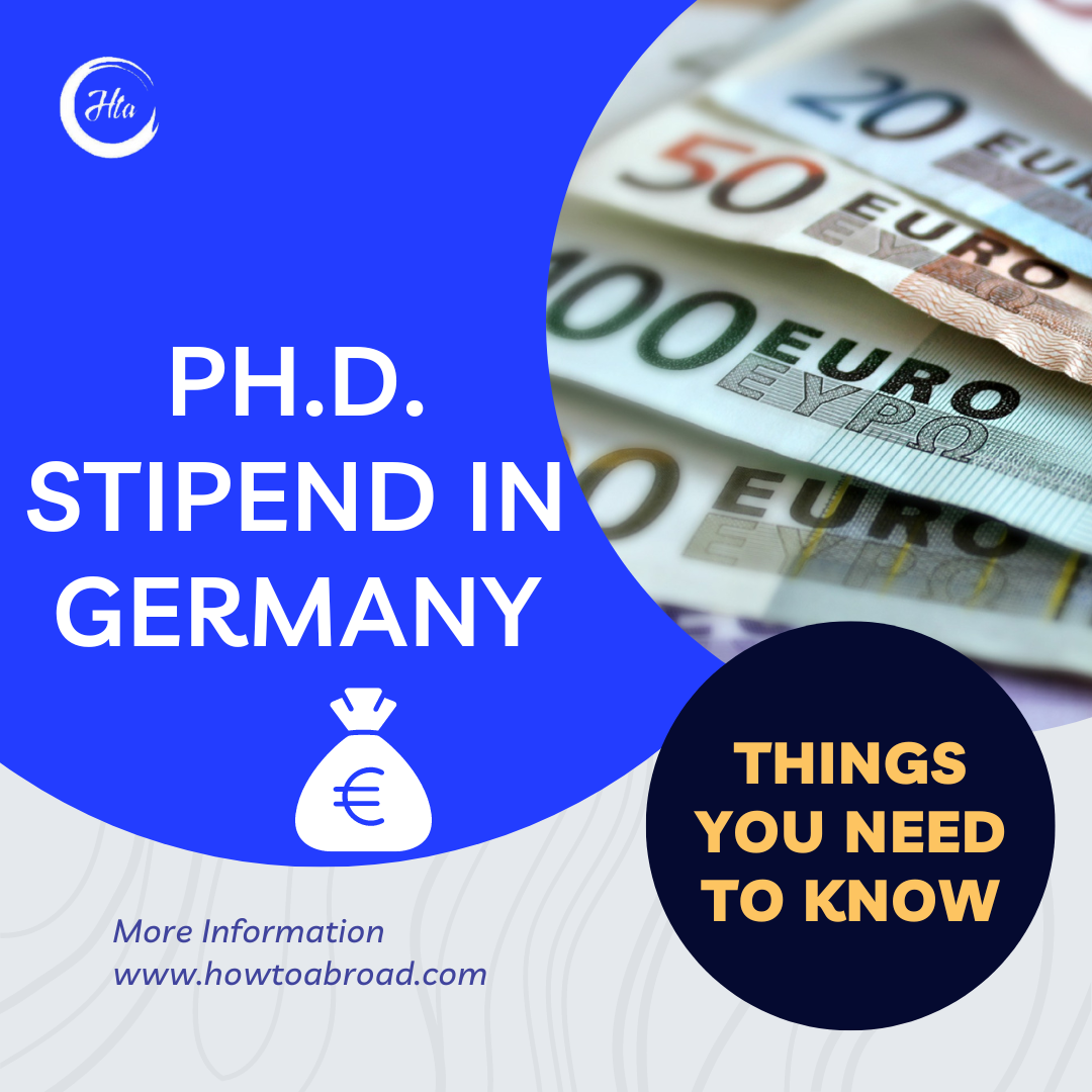 phd stipend in germany per month