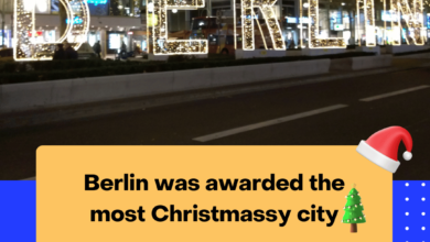 Berlin was awarded the most Christmassy city
