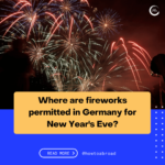 Where are fireworks permitted in Germany for New Year's Eve