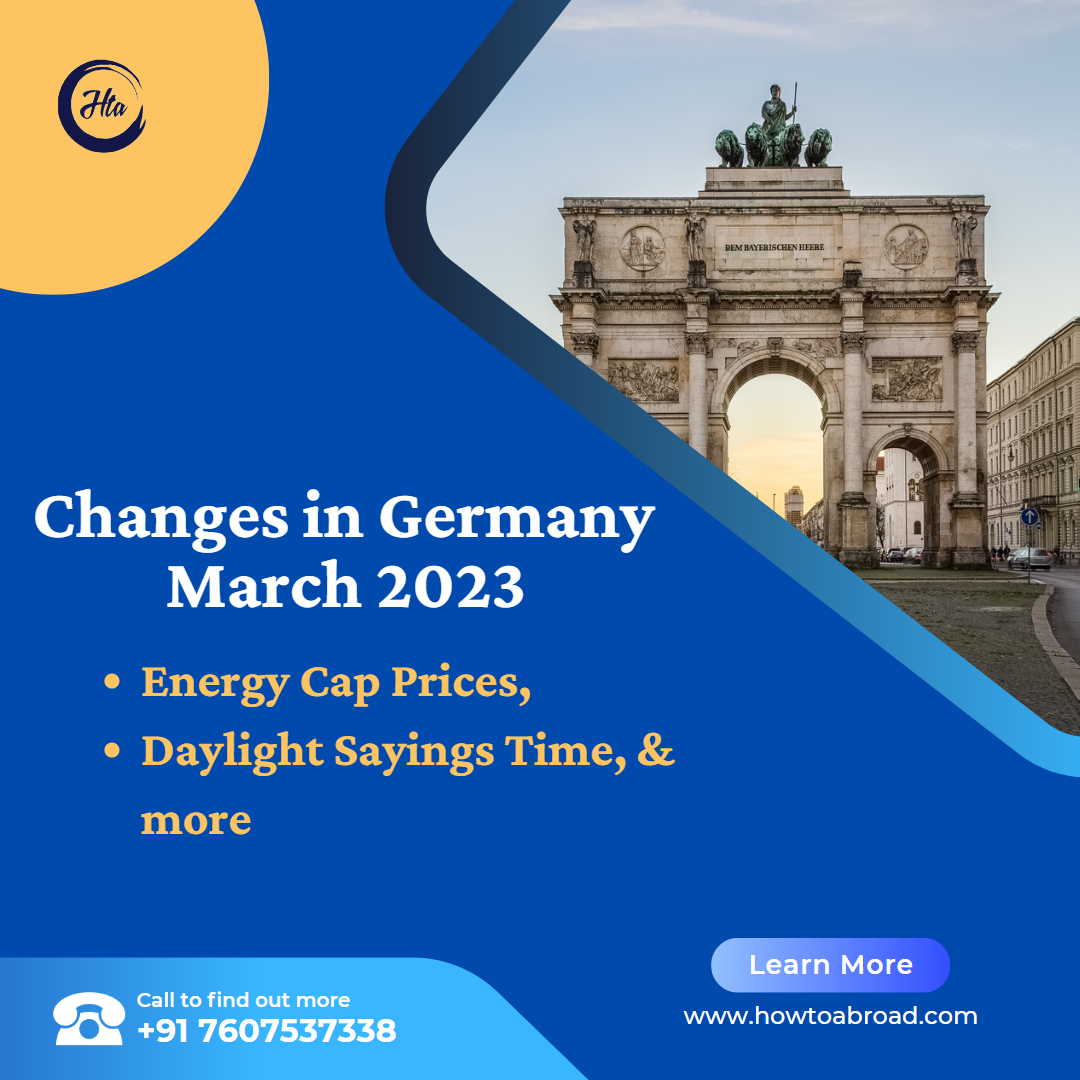Changes in Germany in March 2023 How to Abroad