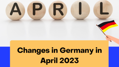 Changes in Germany in April 2023
