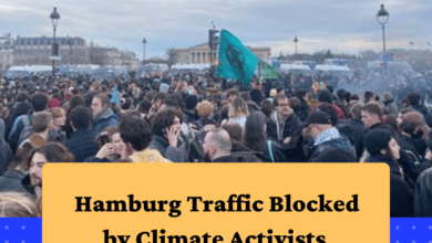 Hamburg Traffic Blocked by Climate Activists