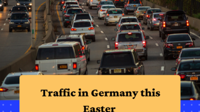 Traffic in Germany this Easter