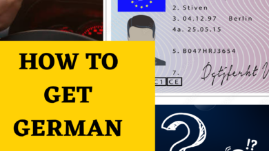 HOW TO GET GERMAN DRIVING LICENSE
