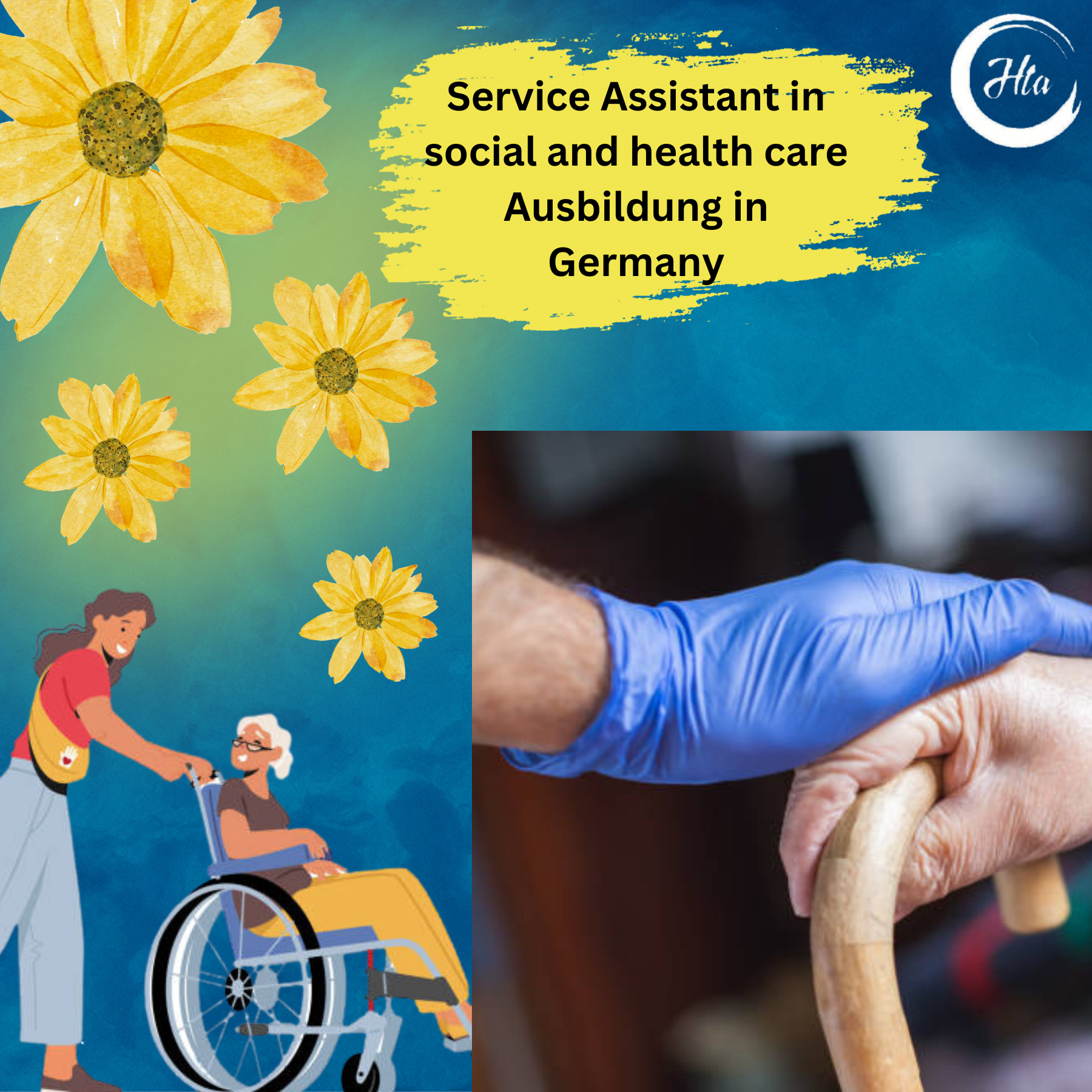 Service assistant in social and health care Ausbildung in Germany