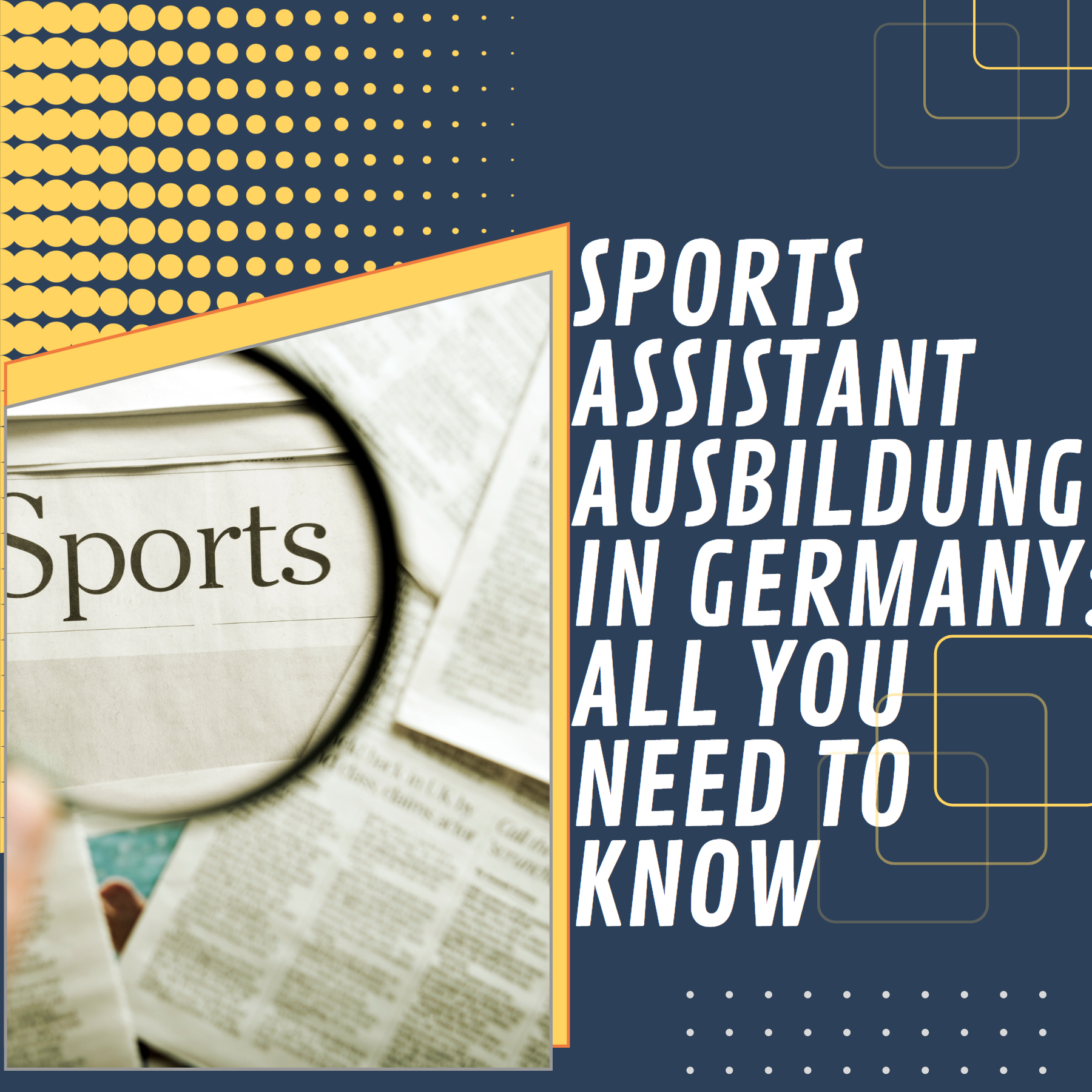 Sports Assistant Ausbildung in Germany All you need to Know