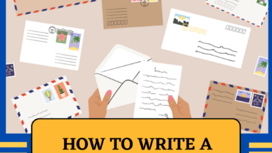 How to write a German address