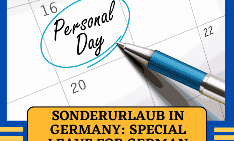 Sonderurlaub-in-Germany-Special-Leave-for-German-Workers
