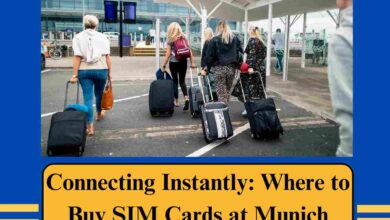 WHERE TO BUY SIMCARDS AT MUNICH AIRPORT