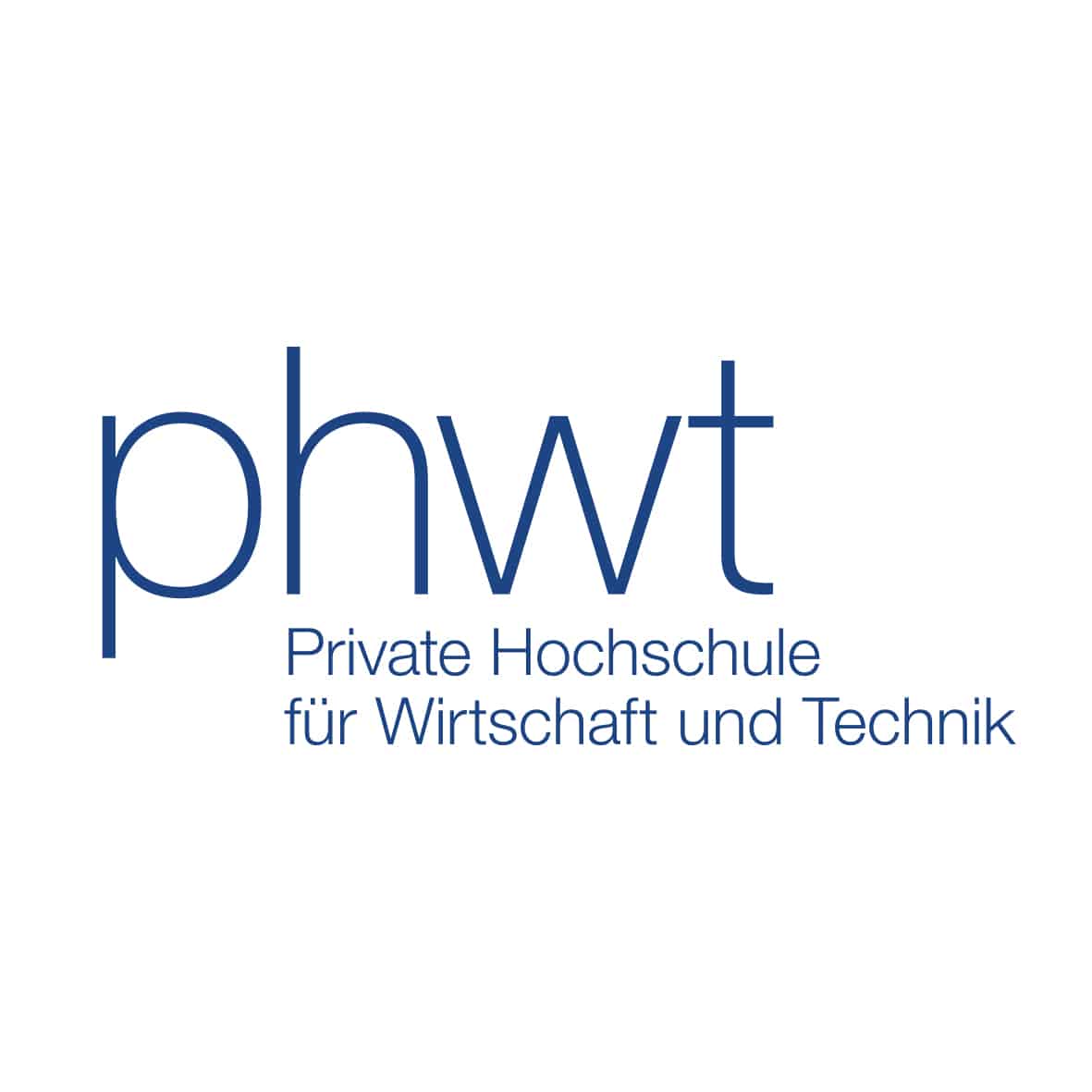 Private Hochschule für Wirtschaft und Technik (PHWT) Logo